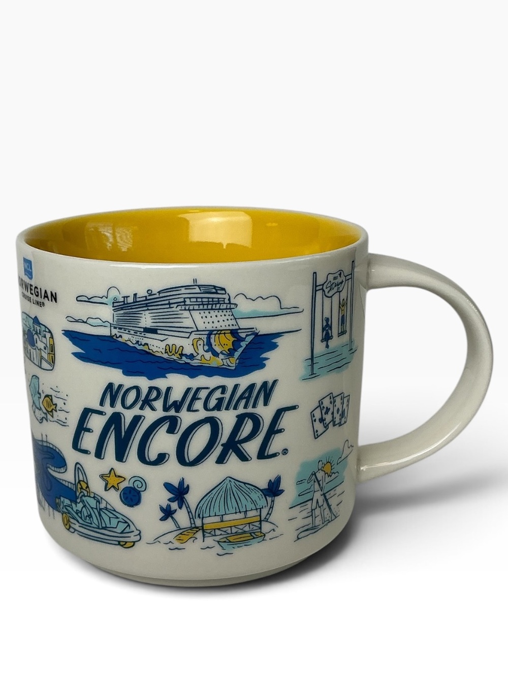 Norwegian Encore Starbucks Been There Series Coffee Mug NWOT